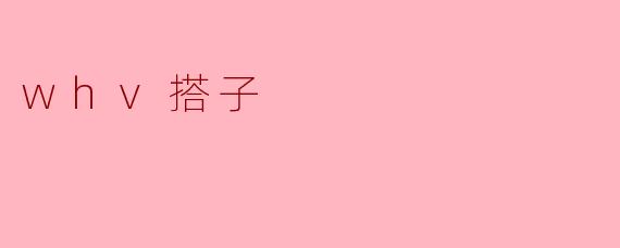 whv搭子