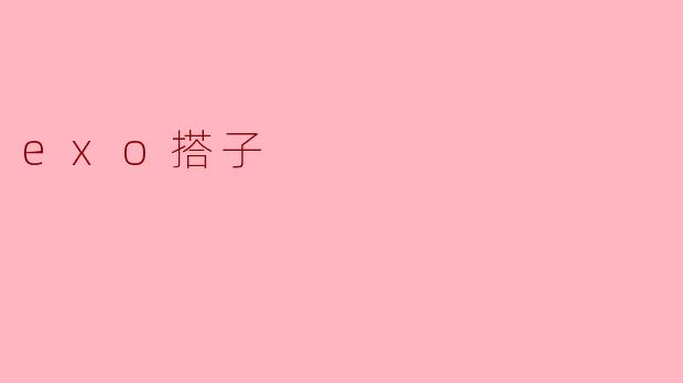 exo搭子