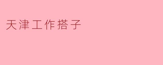 天津工作搭子