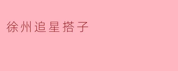 徐州追星搭子
