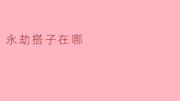 永劫搭子在哪