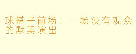 球搭子前场:一场没有观众的默契演出