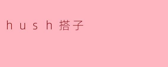hush搭子