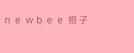 newbee搭子
