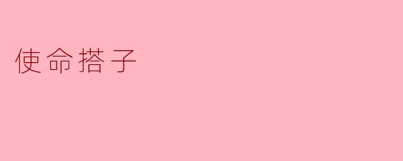 使命搭子