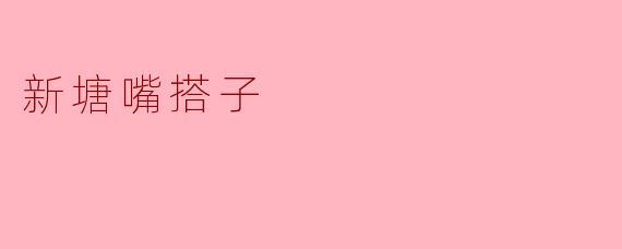 新塘嘴搭子